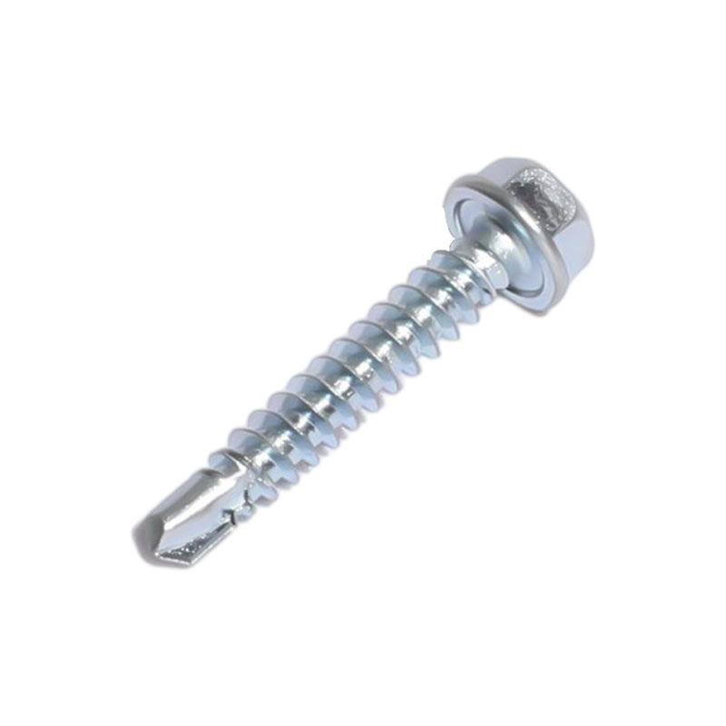 پیچ های خود حفاری سر واشر شش گوش C1022a با روکش روی